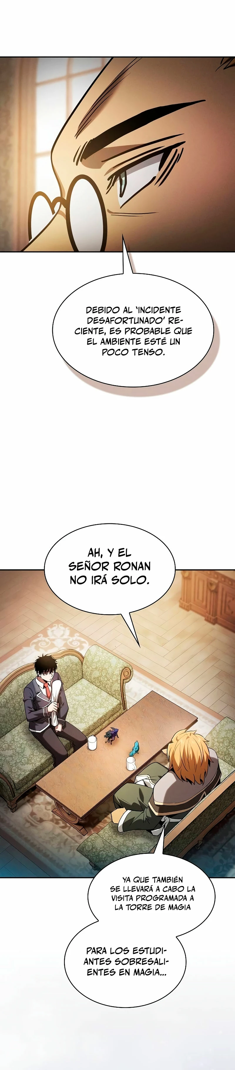 El maestro de la espada Genio de la academia capítulo 75, página 44