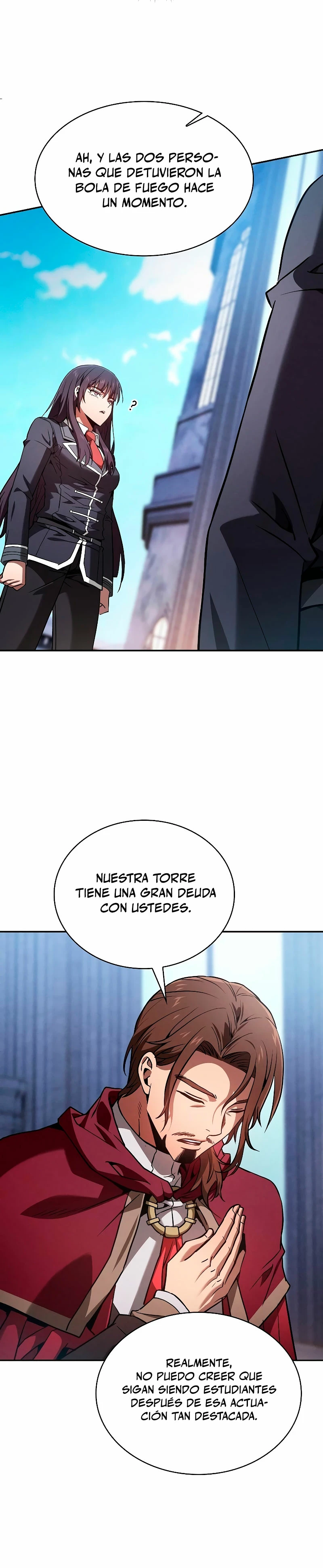 El maestro de la espada Genio de la academia capítulo 77, página 38