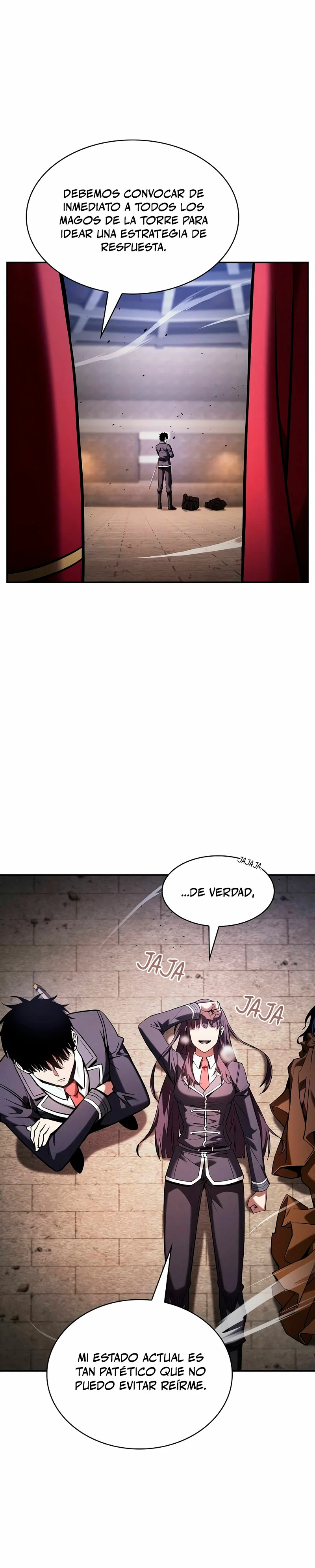 El maestro de la espada Genio de la academia capítulo 83, página 34