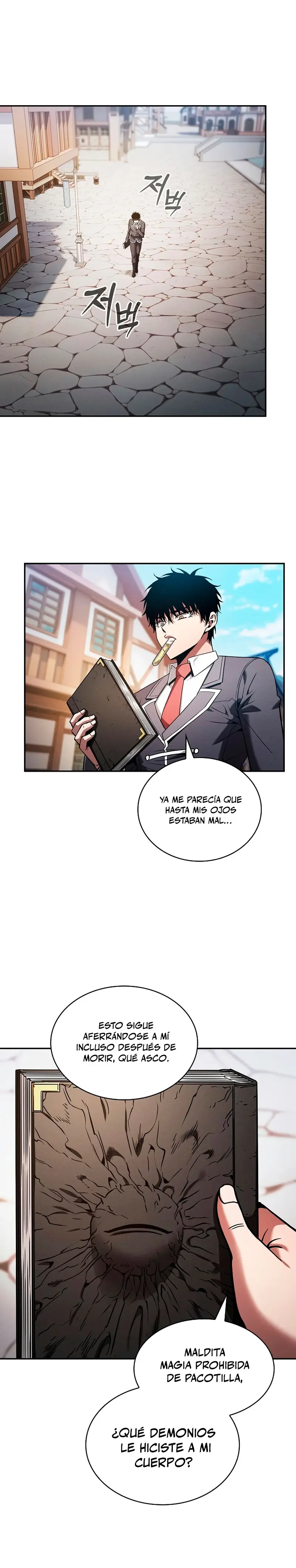 El maestro de la espada Genio de la academia capítulo 92, página 35