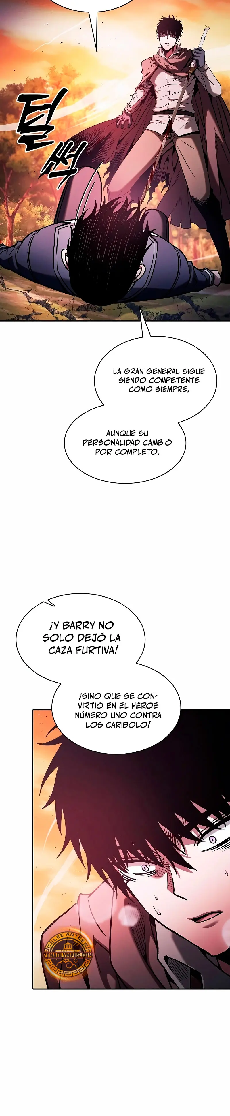 El maestro de la espada Genio de la academia capítulo 101, página 44