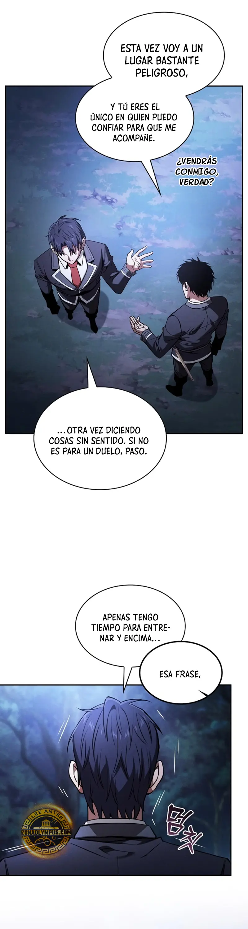 El maestro de la espada Genio de la academia capítulo 104, página 41