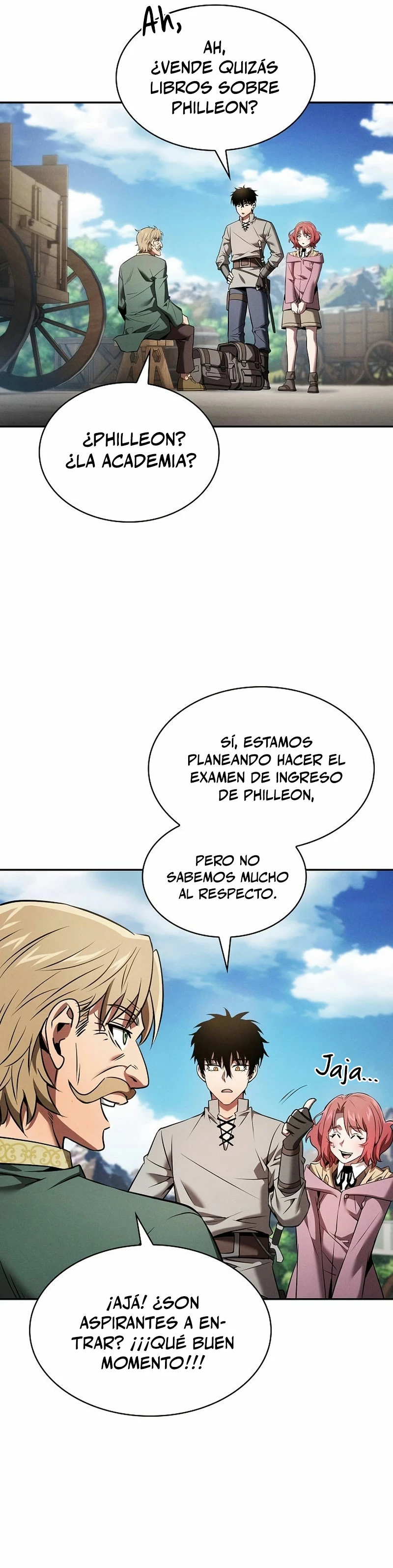 El maestro de la espada Genio de la academia capítulo 8, página 34