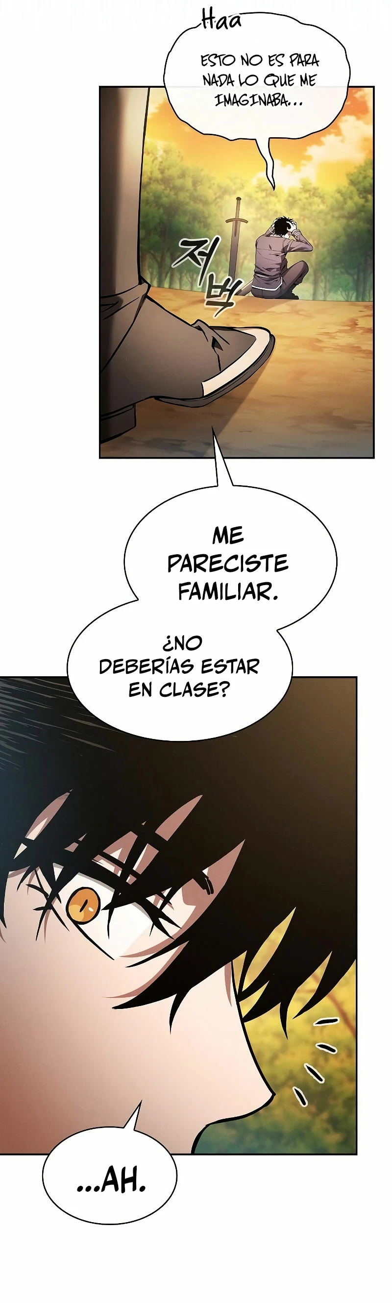 El maestro de la espada Genio de la academia capítulo 19, página 35