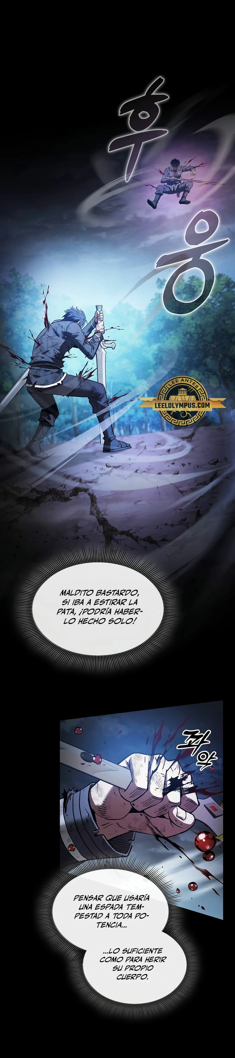 El maestro de la espada Genio de la academia capítulo 53, página 34