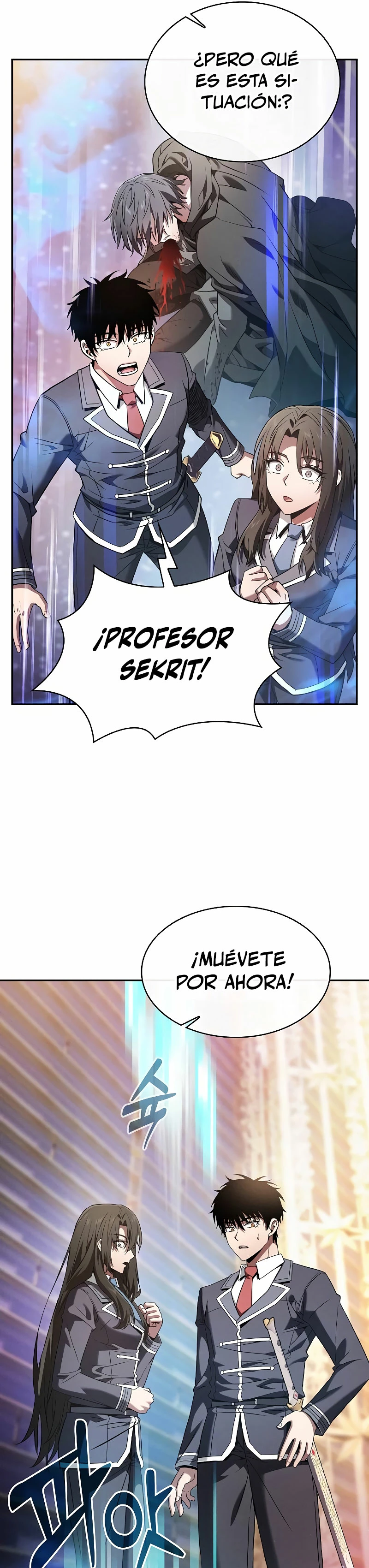 El maestro de la espada Genio de la academia capítulo 55, página 46