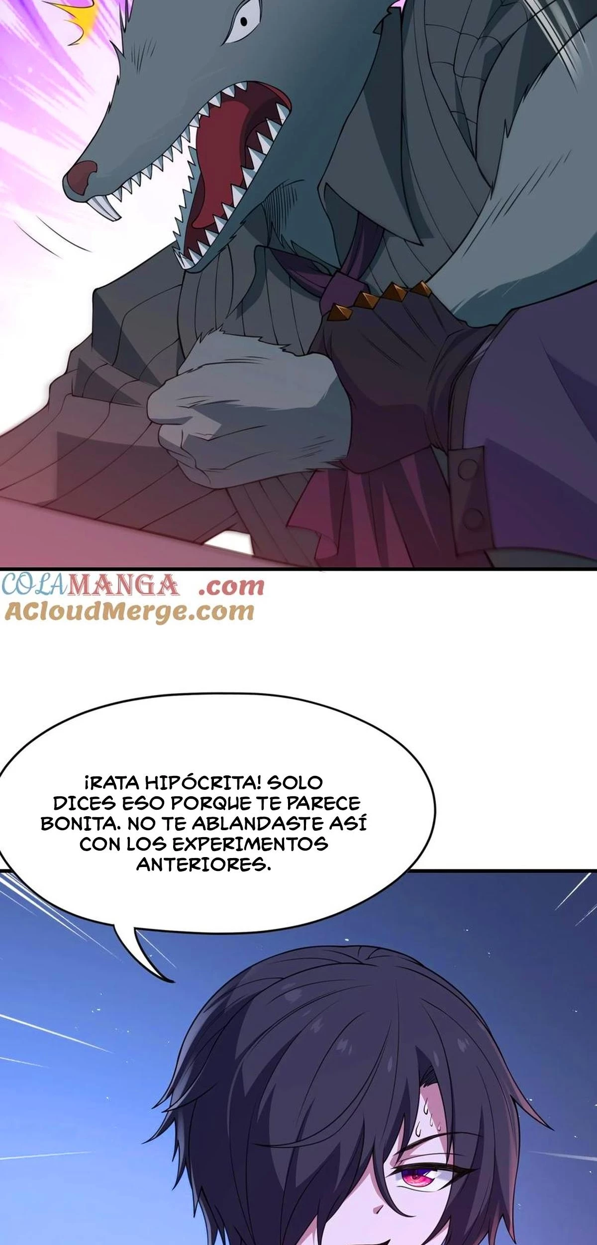 El malvado alquimista no puede controlar a su propio sujeto de experimentos capítulo 12, página 34