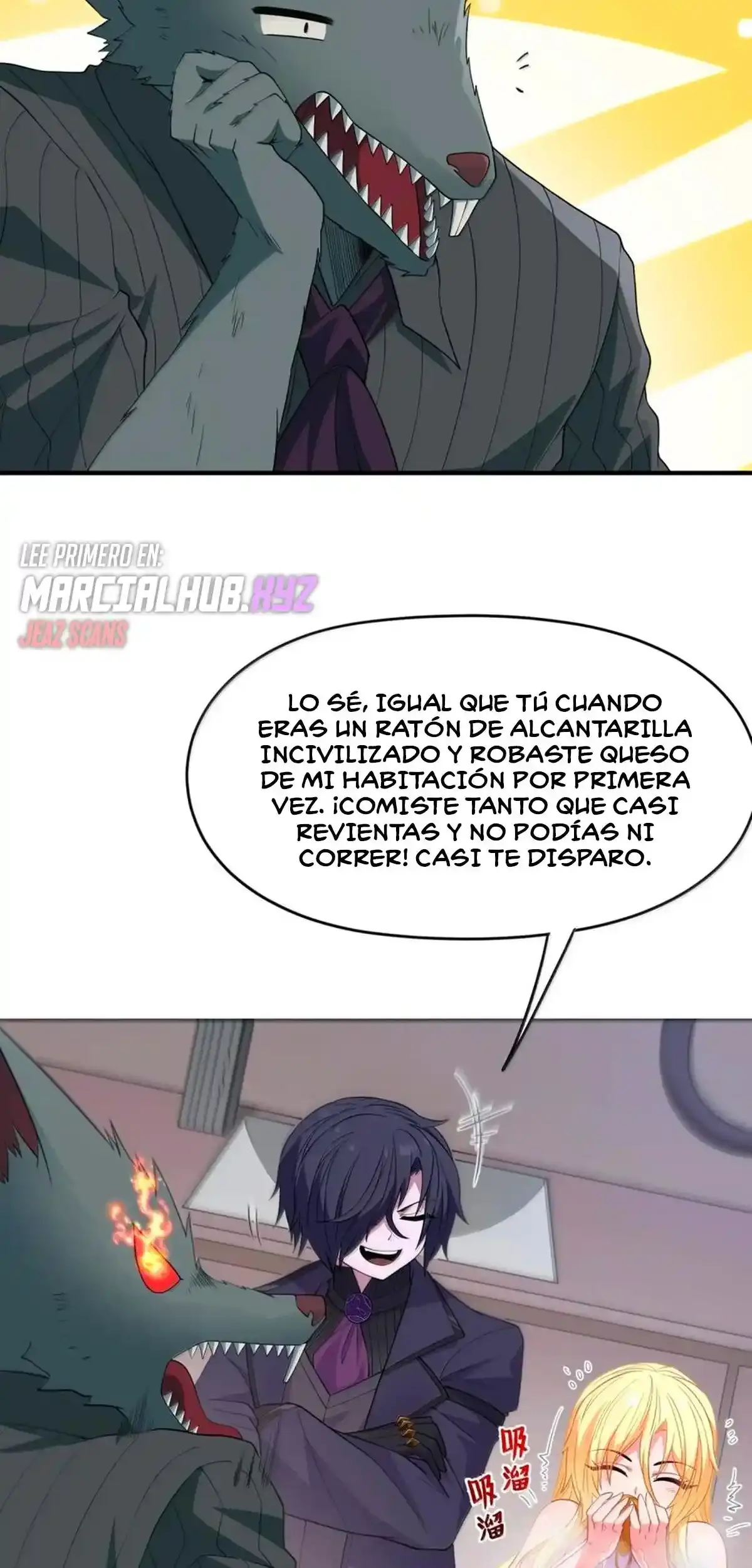 El malvado alquimista no puede controlar a su propio sujeto de experimentos capítulo 17, página 3