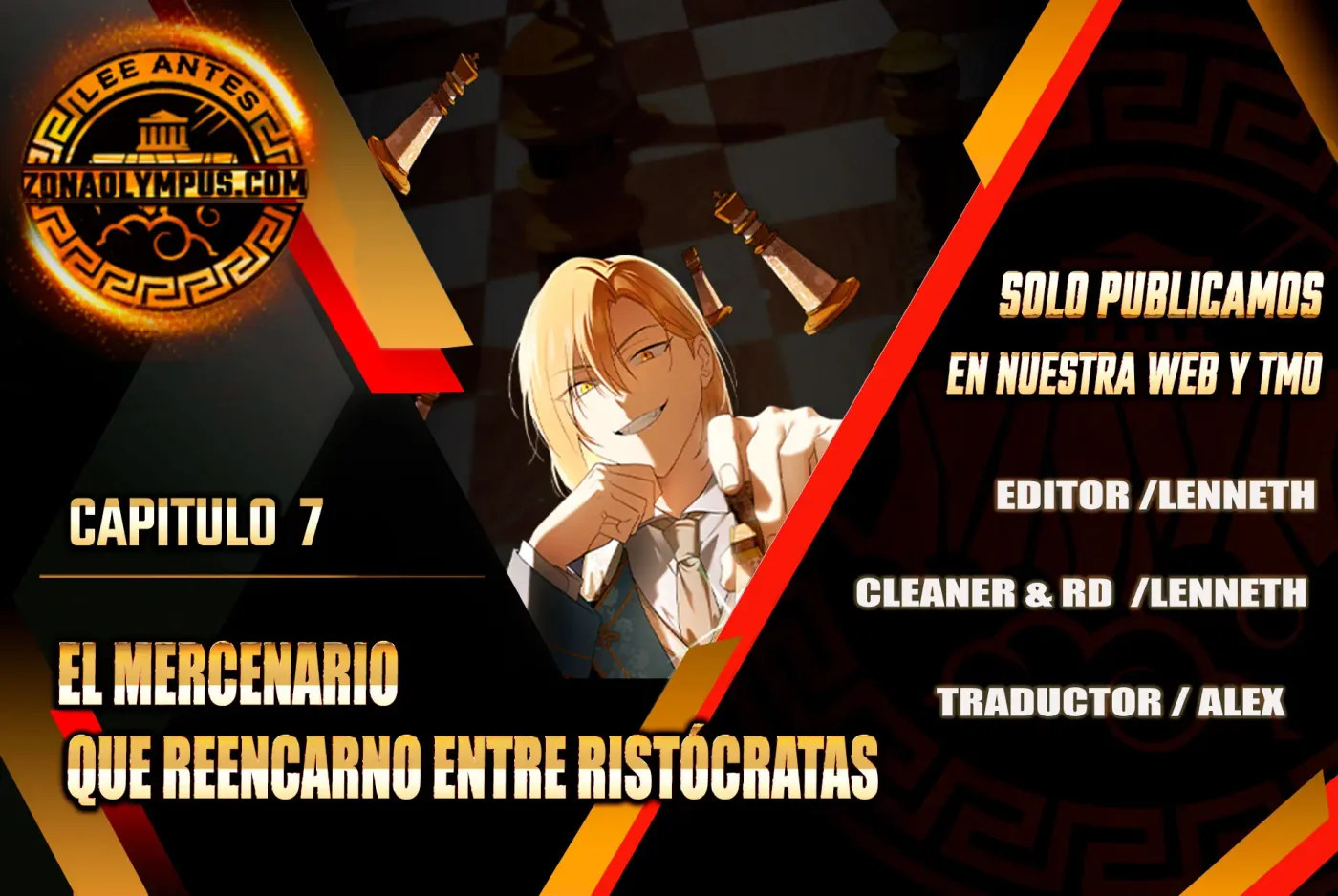 El Mercenario que Reencarno entre Aristócratas capítulo 7, página 1