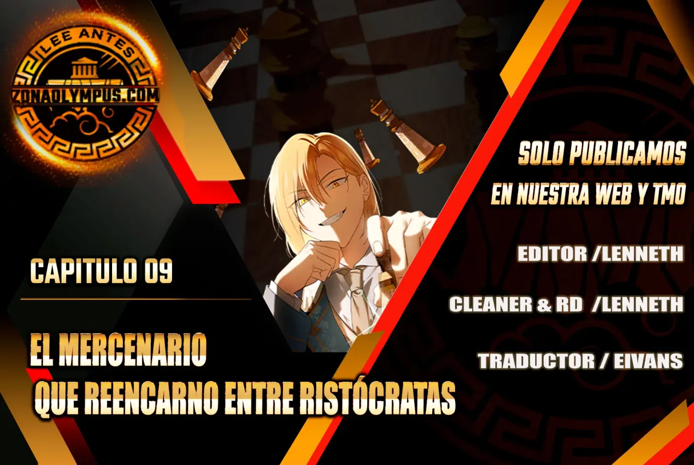 El Mercenario que Reencarno entre Aristócratas capítulo 9, página 1