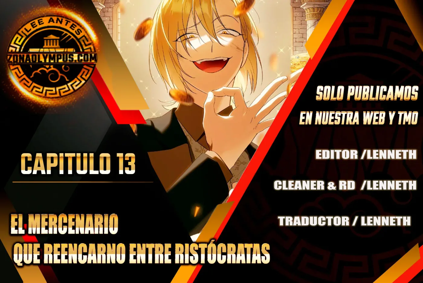 El Mercenario que Reencarno entre Aristócratas capítulo 13, página 1