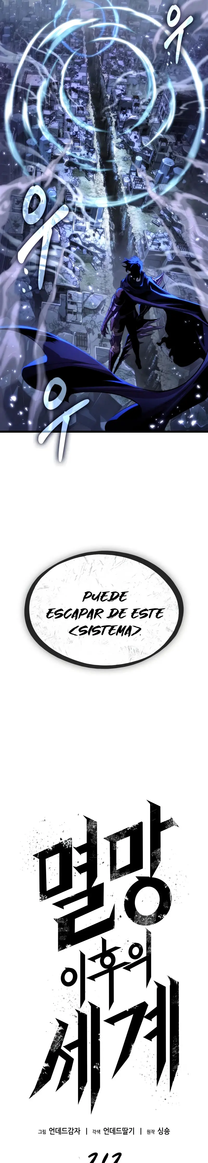 EL MUNDO DESPUES DEL FIN capítulo 212, página 20