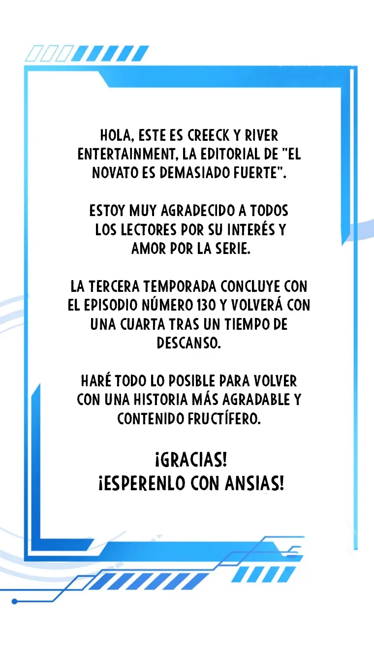 El Novato es Muy Fuerte capítulo 130.5, página 1