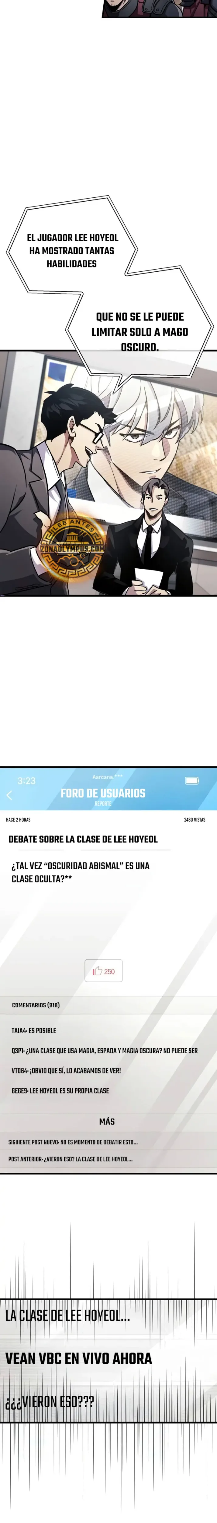 el pasado oculto del jugador capítulo 78, página 36