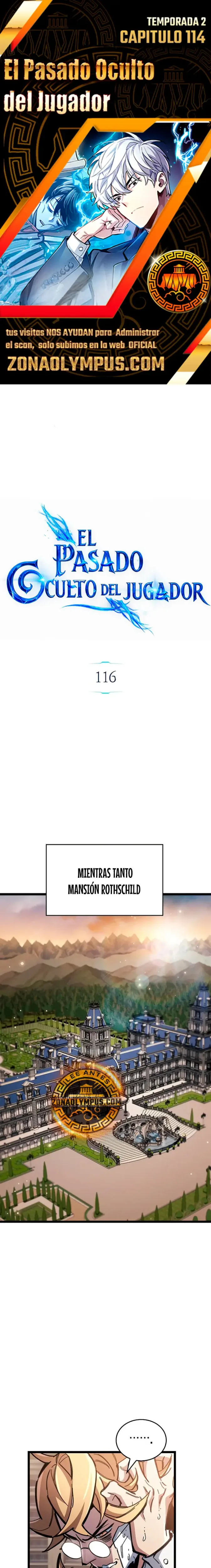 el pasado oculto del jugador capítulo 116, página 1