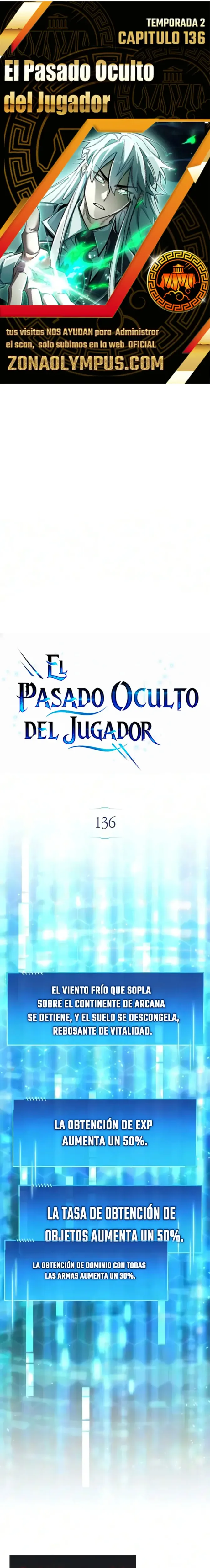 el pasado oculto del jugador capítulo 136, página 1