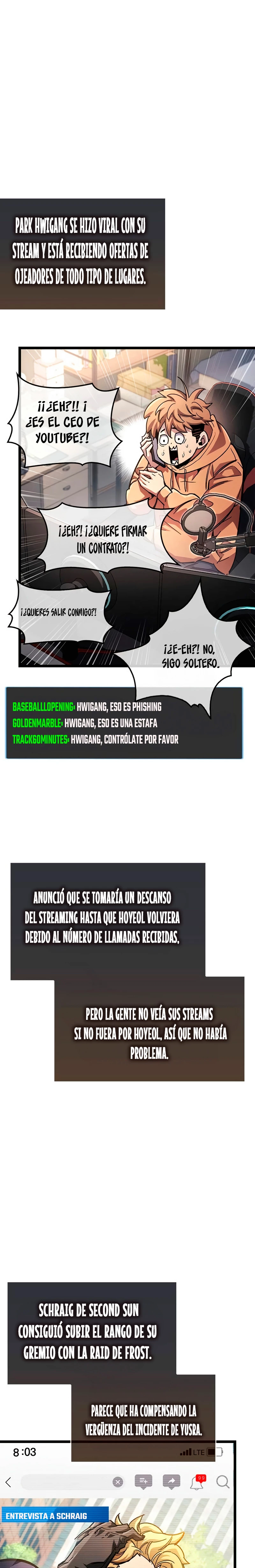 el pasado oculto del jugador capítulo 53, página 17