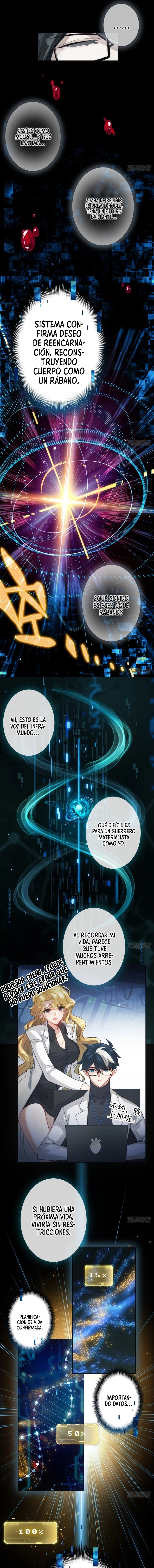 El Pibe que Reencarno en un Rabano capítulo 1, página 5
