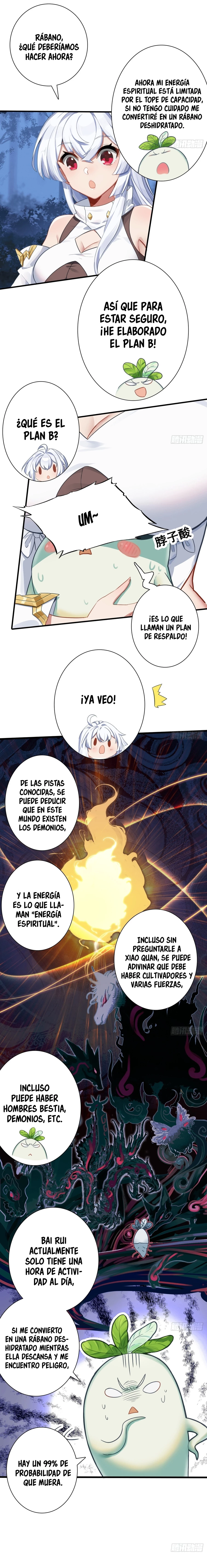 El Pibe que Reencarno en un Rabano capítulo 4, página 4