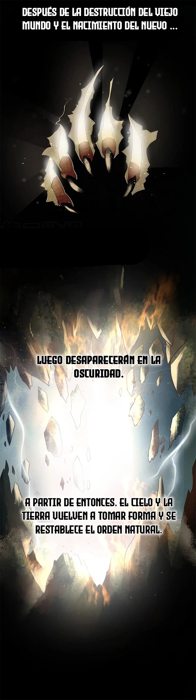 El Primer Gran Dios Eterno capítulo 1, página 5