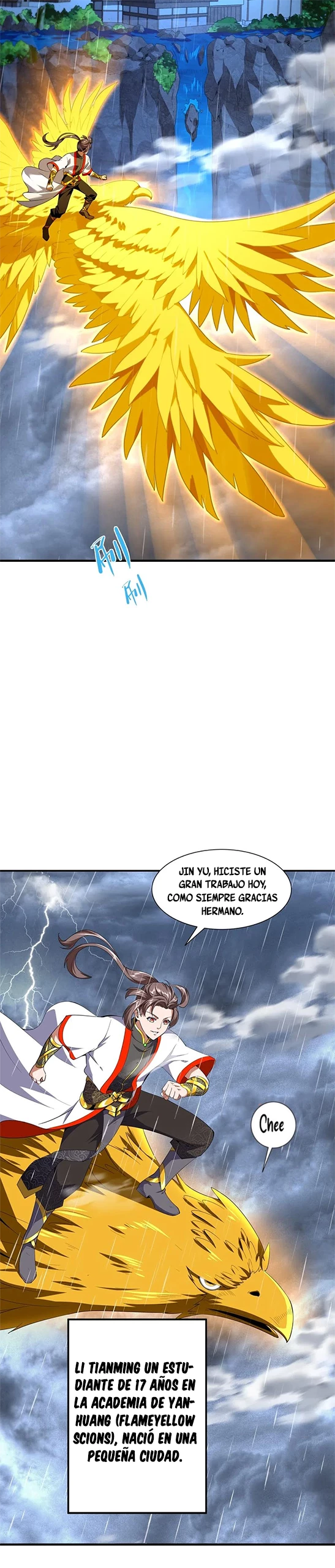 El Primer Gran Dios Eterno capítulo 1, página 8