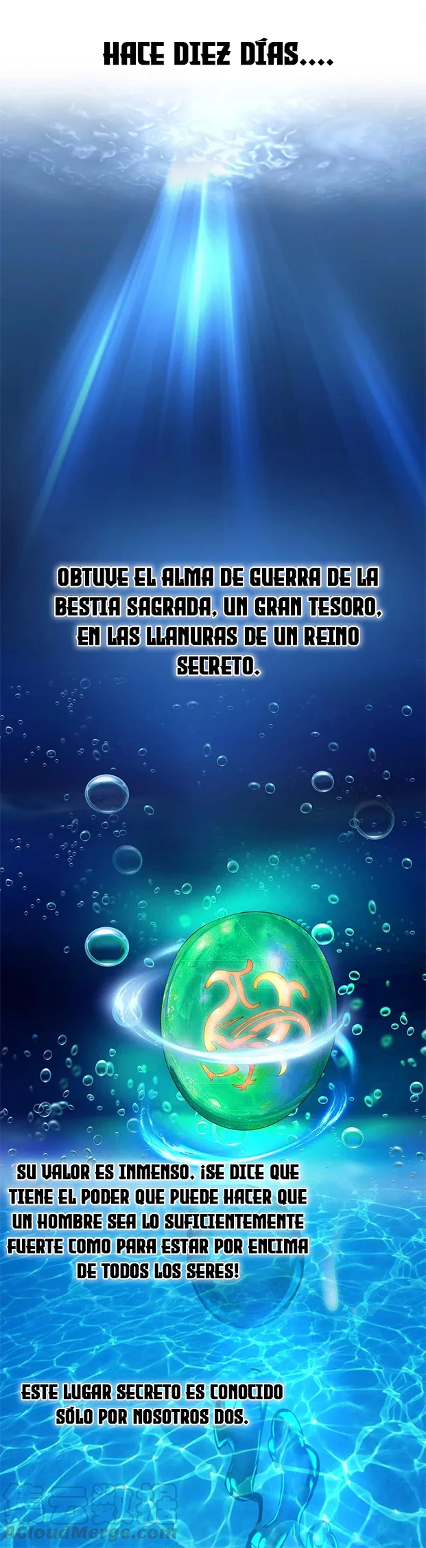 El Primer Gran Dios Eterno capítulo 1, página 13