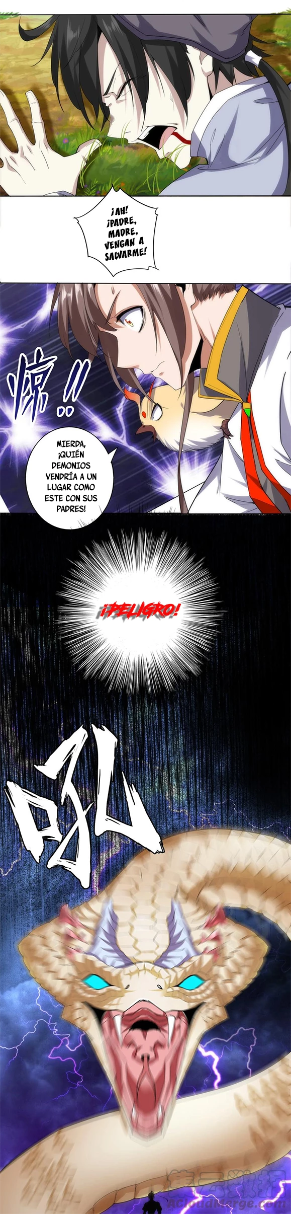 El Primer Gran Dios Eterno capítulo 10, página 12