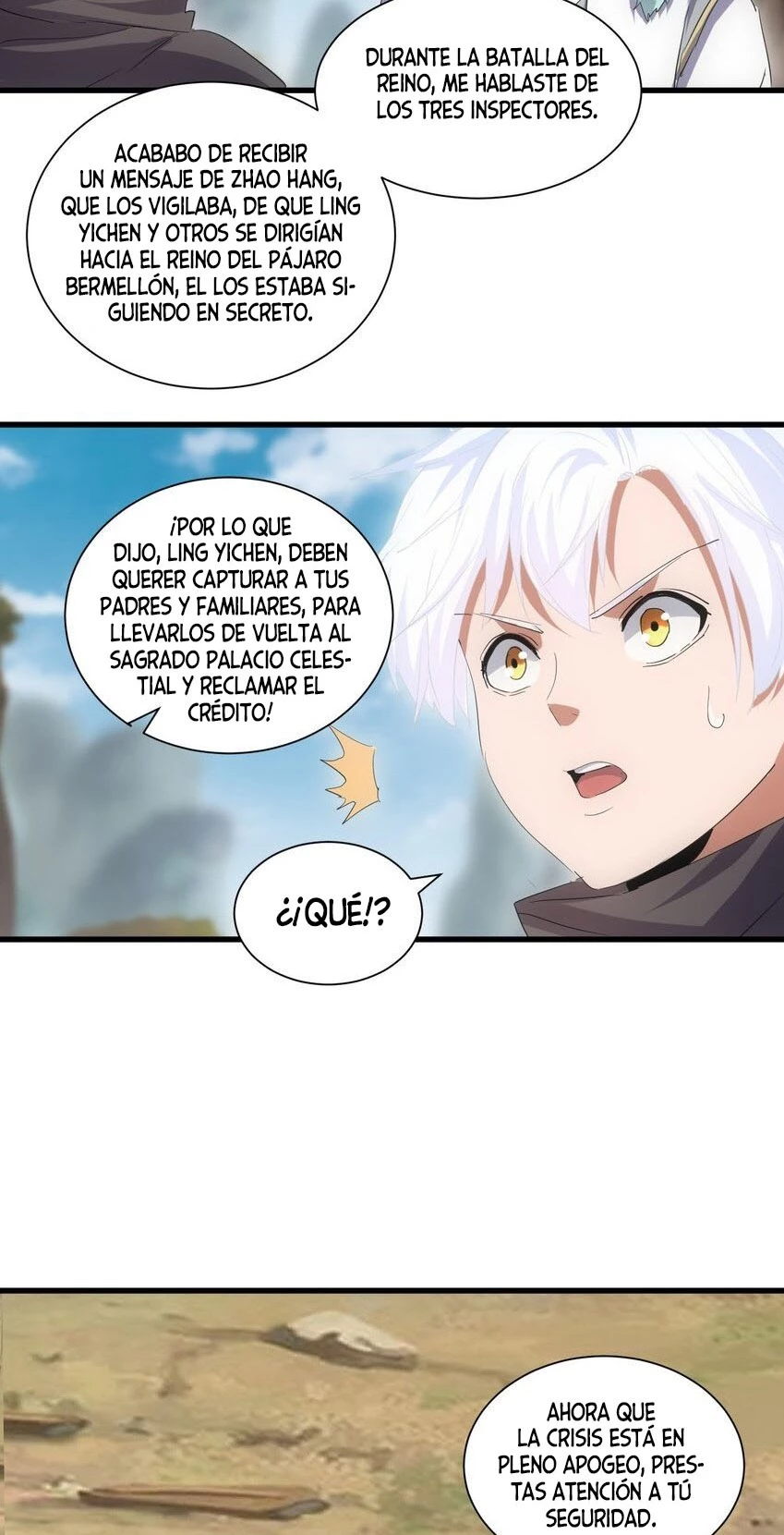 El Primer Gran Dios Eterno capítulo 152, página 39