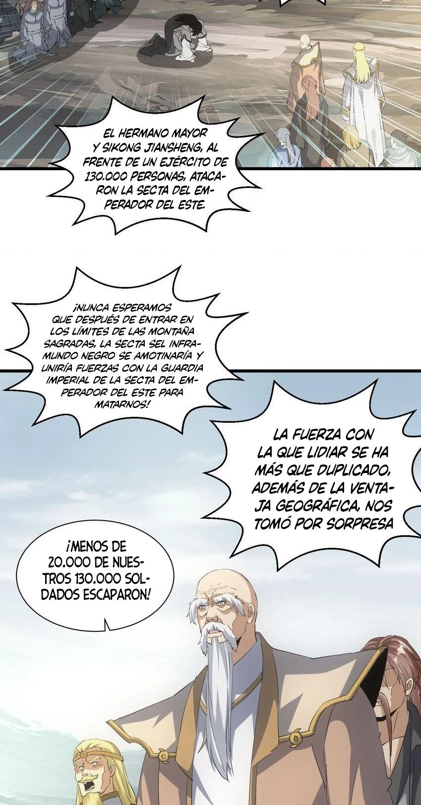 El Primer Gran Dios Eterno capítulo 157, página 29