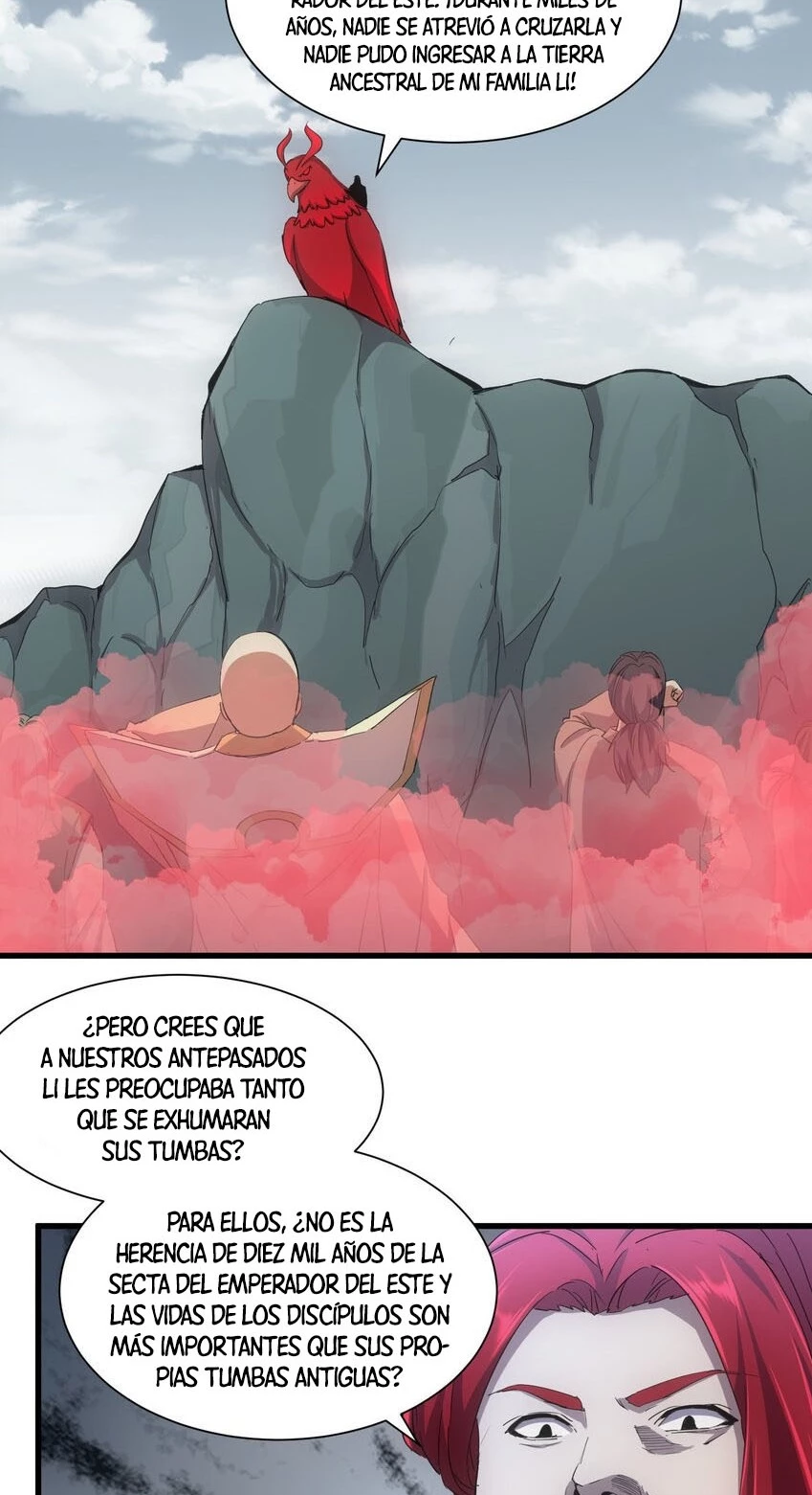 El Primer Gran Dios Eterno capítulo 160, página 21