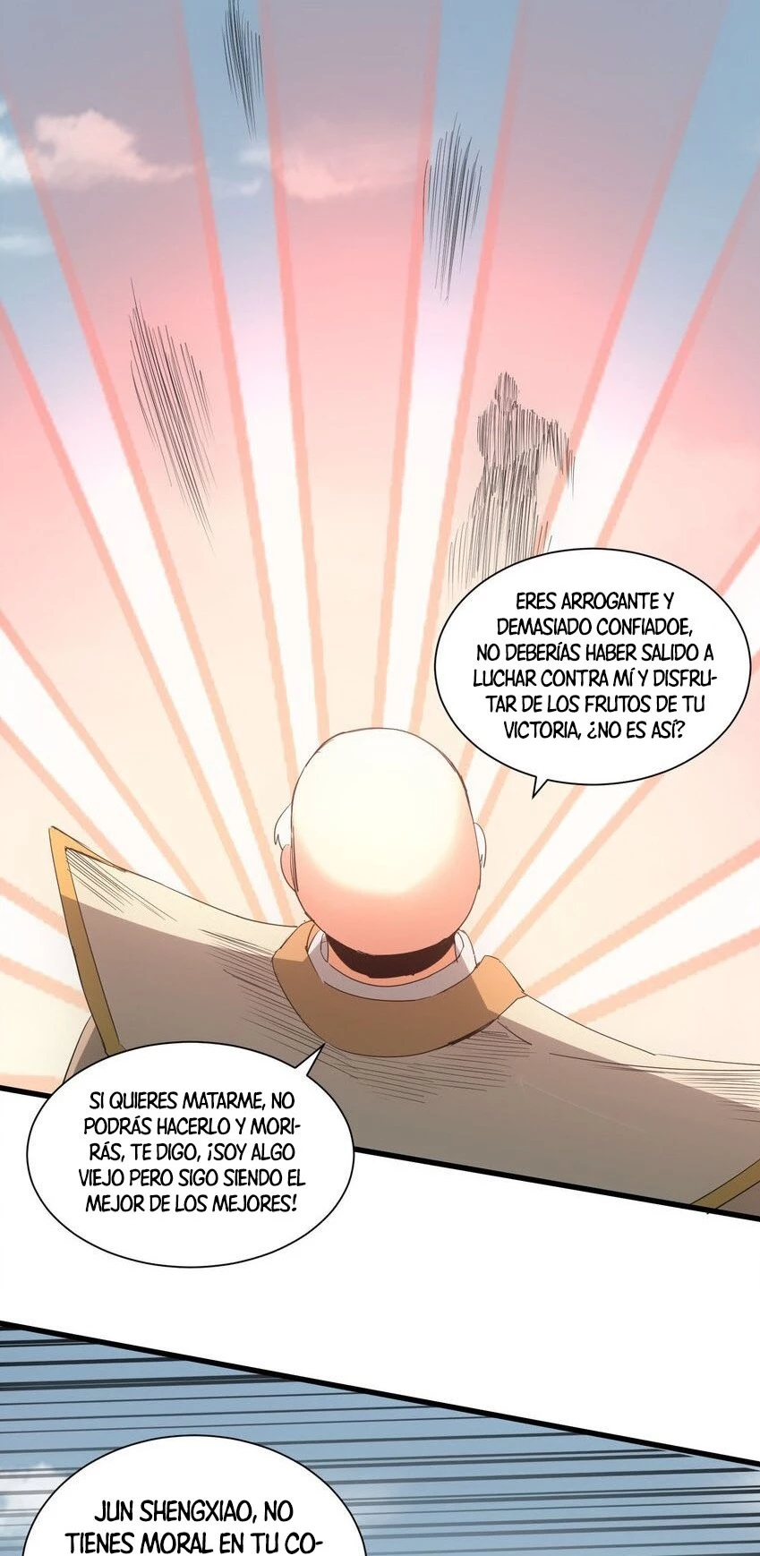El Primer Gran Dios Eterno capítulo 163, página 34