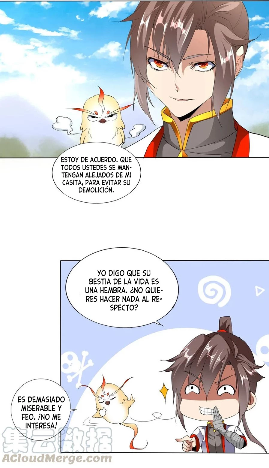 El Primer Gran Dios Eterno capítulo 21, página 38