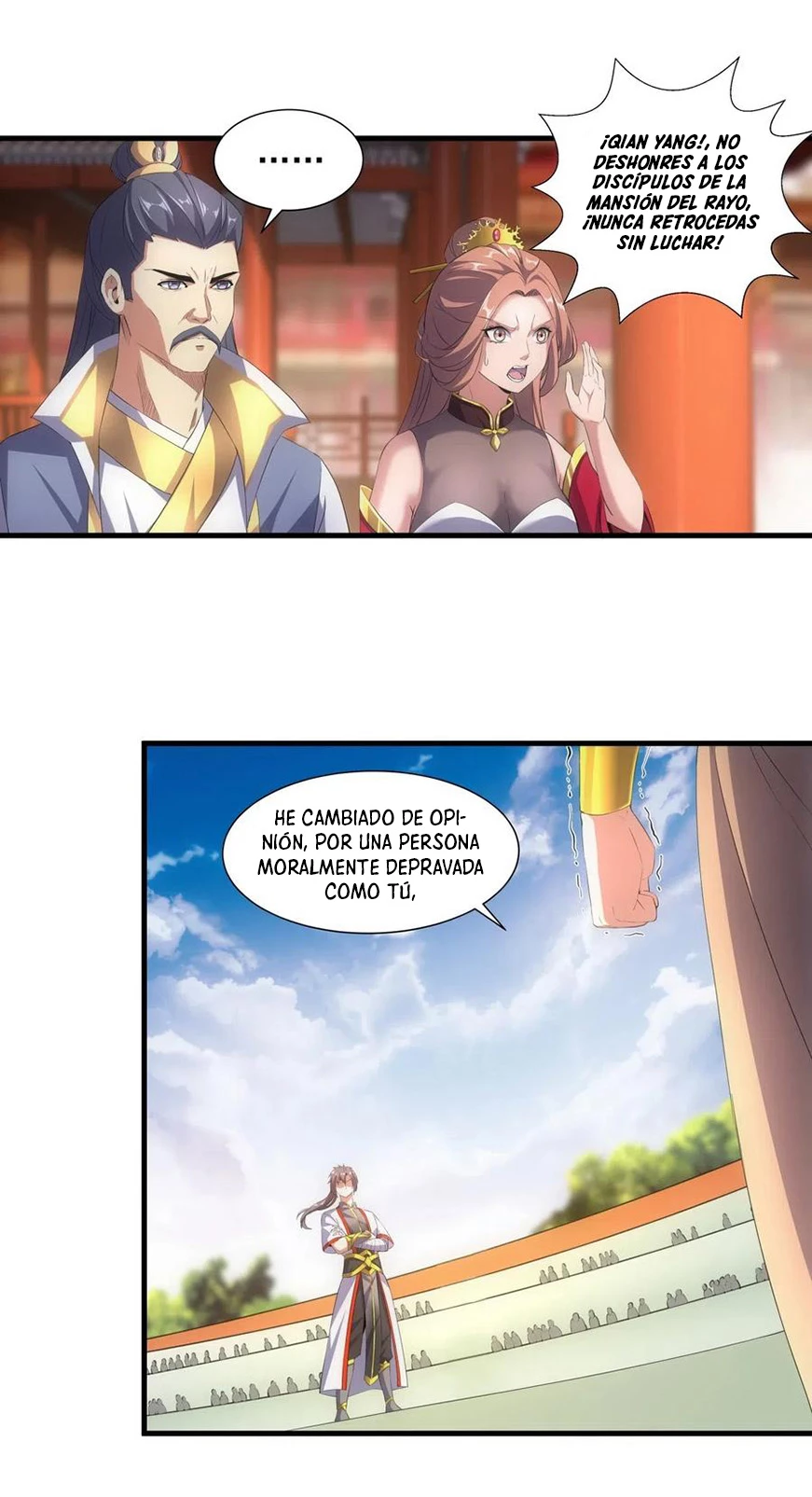 El Primer Gran Dios Eterno capítulo 24, página 14