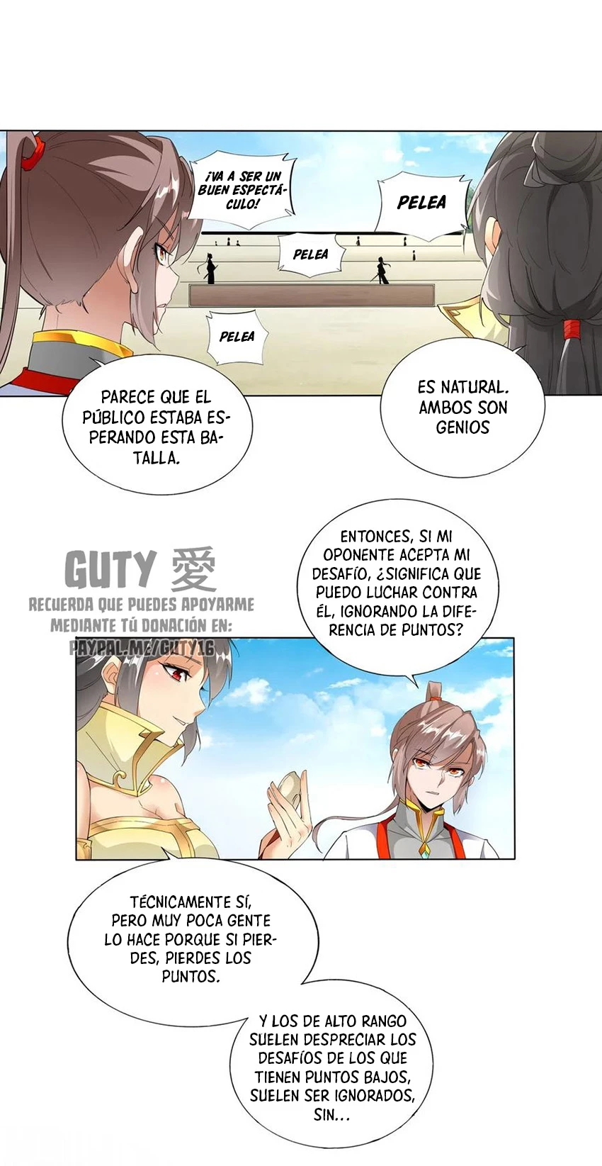 El Primer Gran Dios Eterno capítulo 24, página 34