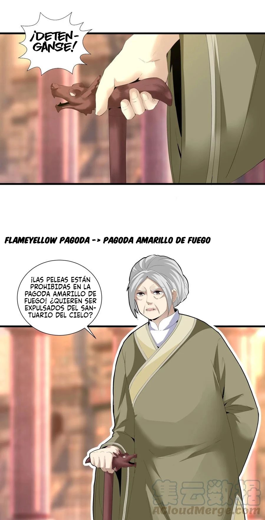 El Primer Gran Dios Eterno capítulo 32, página 22