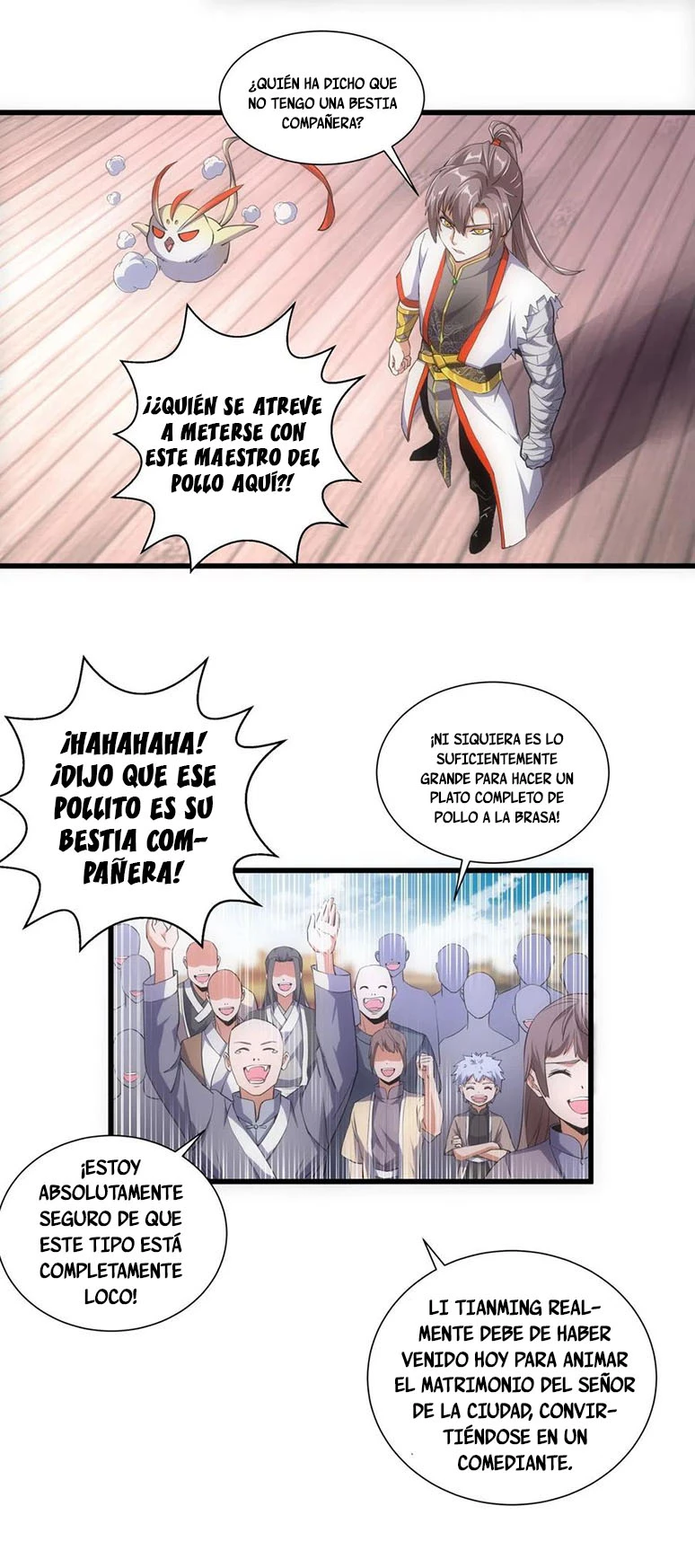 El Primer Gran Dios Eterno capítulo 6, página 33