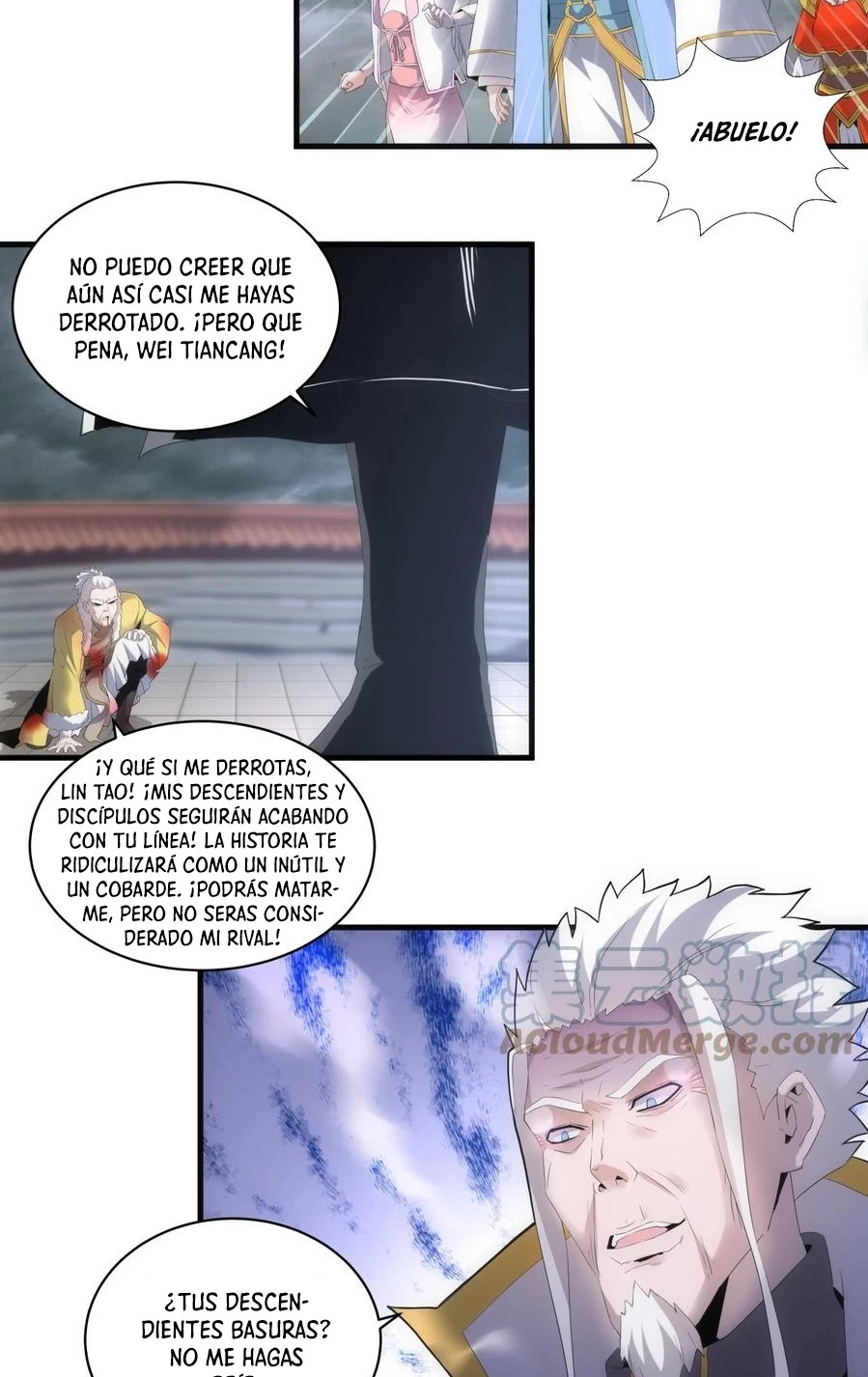 El Primer Gran Dios Eterno capítulo 64, página 20
