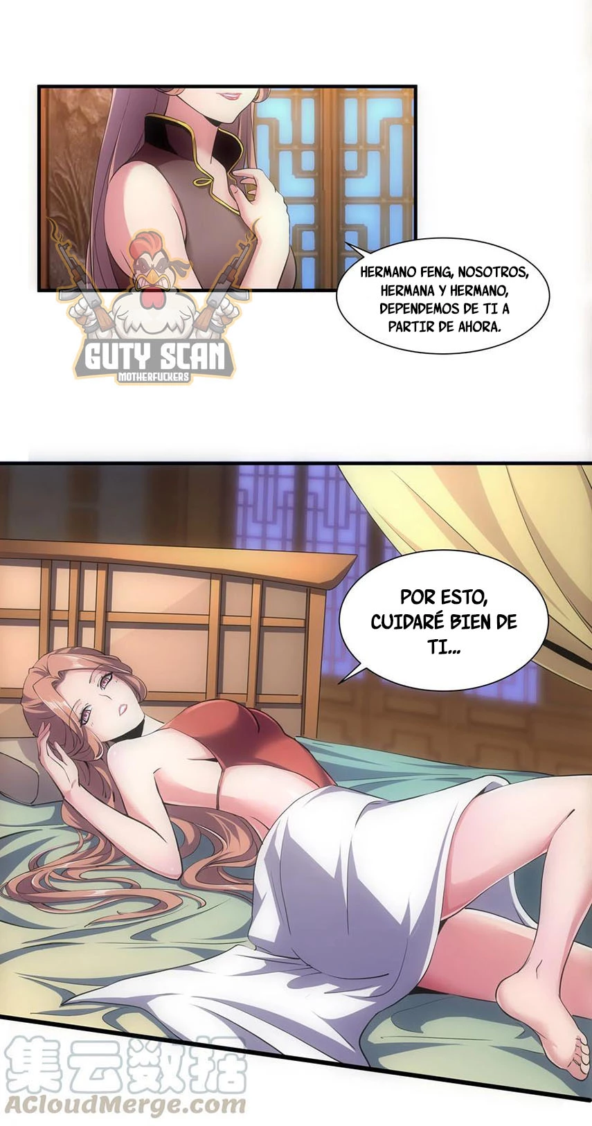 El Primer Gran Dios Eterno capítulo 7, página 35