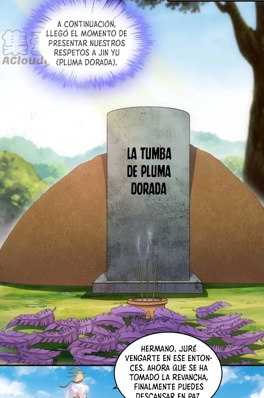 El Primer Gran Dios Eterno capítulo 71, página 36
