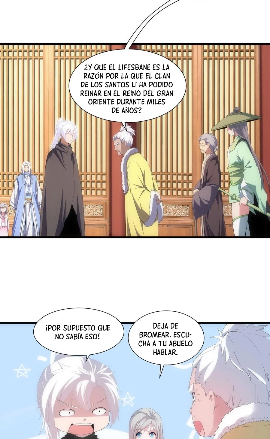 El Primer Gran Dios Eterno capítulo 72, página 10