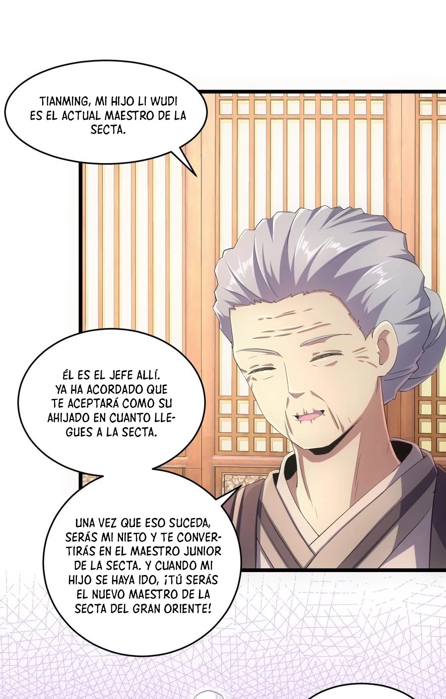 El Primer Gran Dios Eterno capítulo 72, página 33