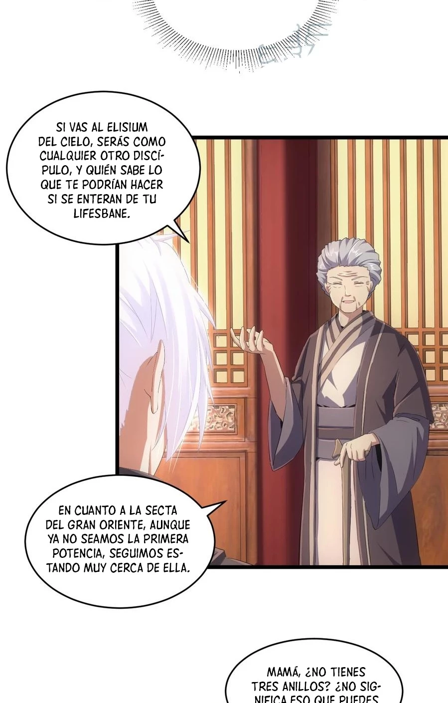 El Primer Gran Dios Eterno capítulo 72, página 35