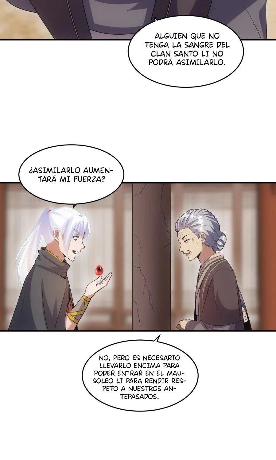 El Primer Gran Dios Eterno capítulo 77, página 28