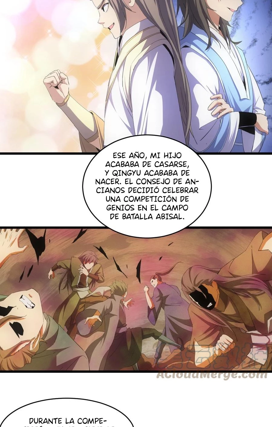 El Primer Gran Dios Eterno capítulo 78, página 9