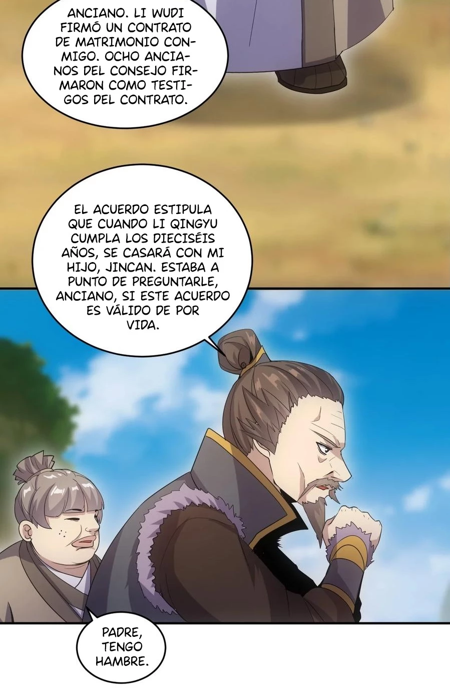 El Primer Gran Dios Eterno capítulo 83, página 35