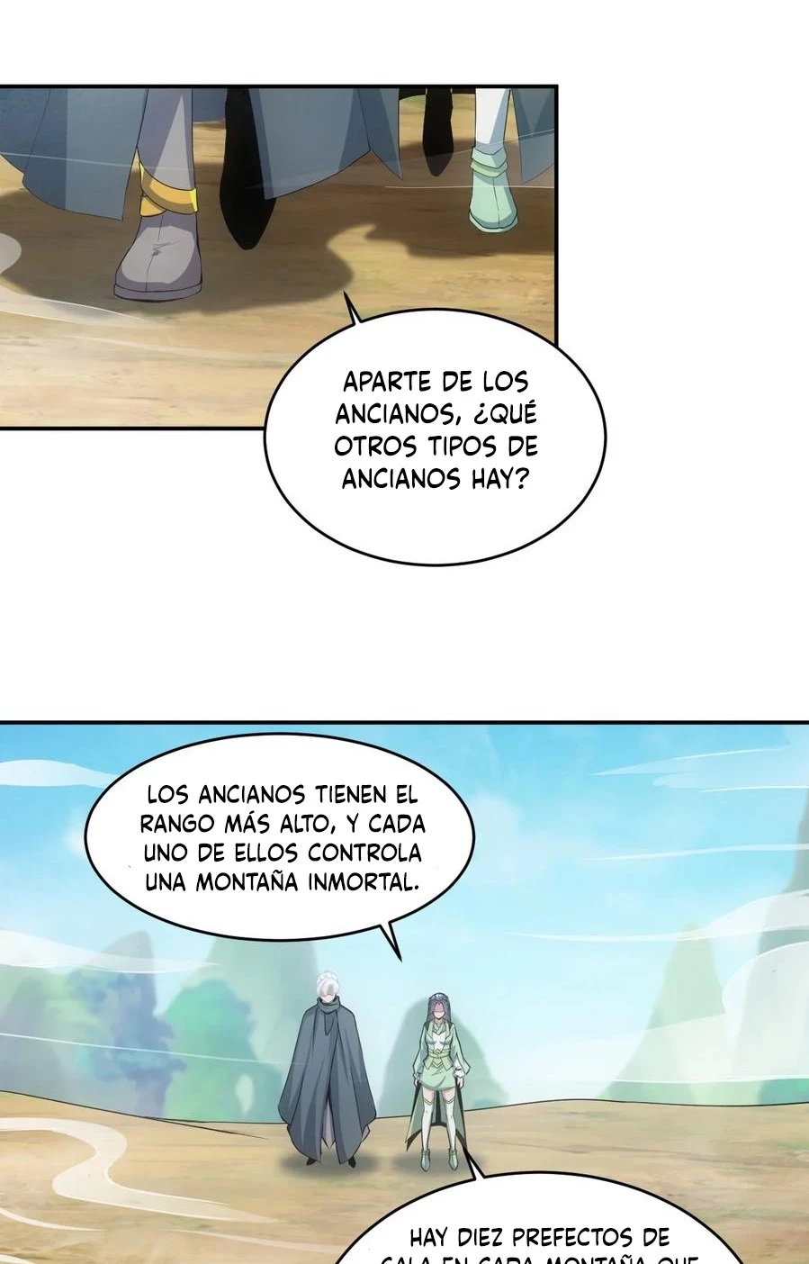 El Primer Gran Dios Eterno capítulo 84, página 34