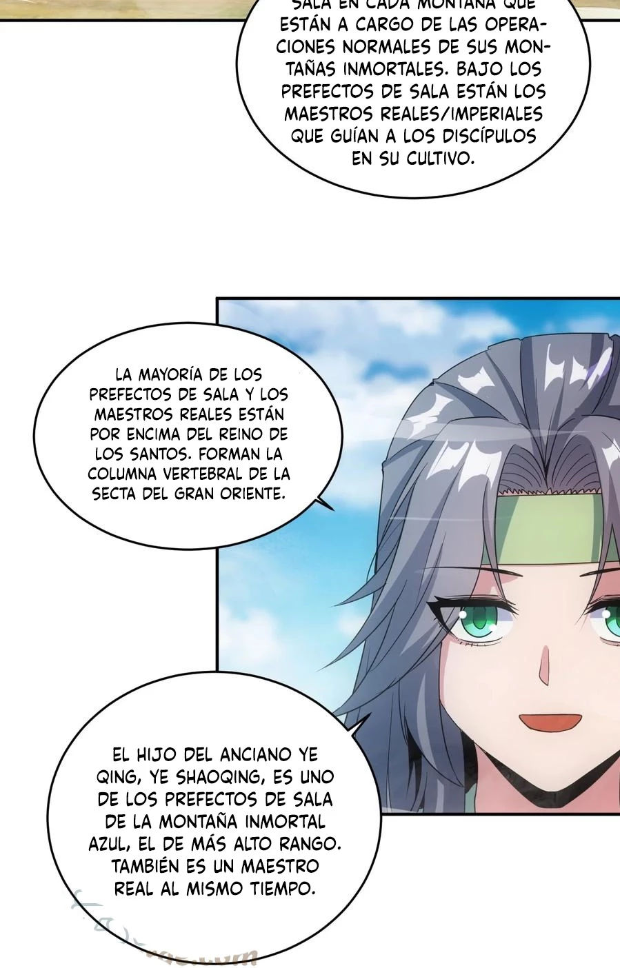 El Primer Gran Dios Eterno capítulo 84, página 35