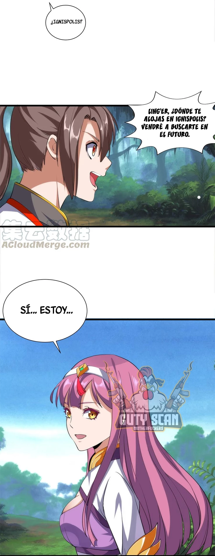 El Primer Gran Dios Eterno capítulo 9, página 9