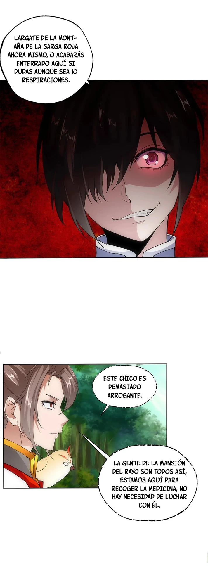 El Primer Gran Dios Eterno capítulo 9, página 18