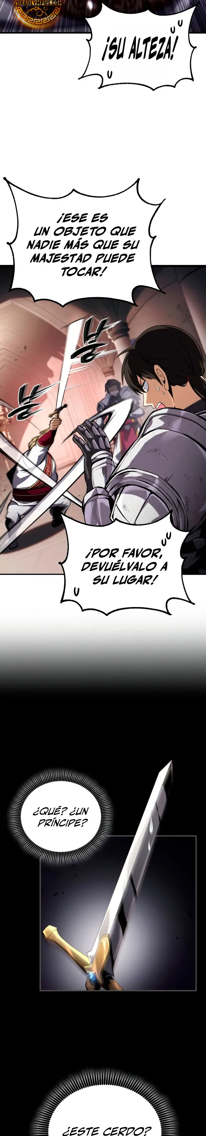 El Primer Príncipe: La leyenda del canto de la espada capítulo 1, página 24